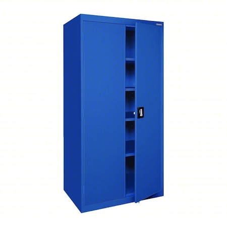 Shelf Cabinet, 72 in H, 36 in W, 24 in D, Recessed, Three-Point Locking, 4 Shelves MPN:EA4R362472-06