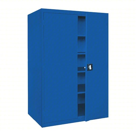 Shelf Cabinet, 72 in H, 46 in W, 24 in D, Recessed, Three-Point Locking, 4 Shelves MPN:EA4R462472-06