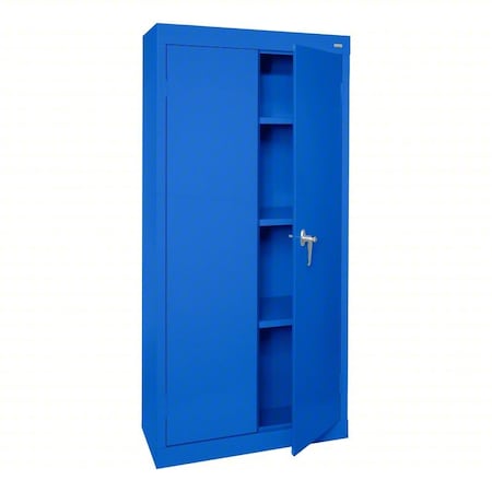 Shelf Cabinet, 72 in H, 30 in W, 18 in D, Swing, Cam lock, 3 Shelves MPN:VF31301872-06