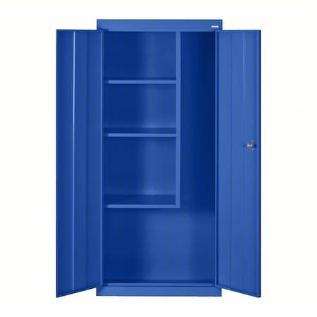 Shelf Cabinet, 66 in H, 30 in W, 18 in D, Swing, Cam lock, 3 Shelves MPN:VFC1301866-06