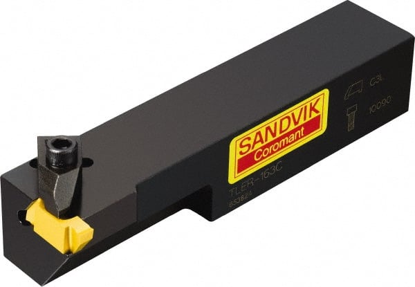 Indexable Grooving Toolholder: TLER-162C, Internal or External, Right Hand MPN:5752972