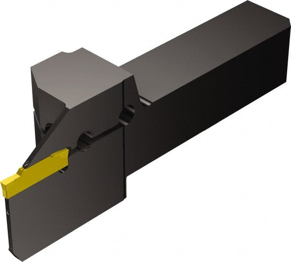Indexable Grooving Toolholder: QS-RF123F080C12F, Internal or External, Right Hand, 1.6