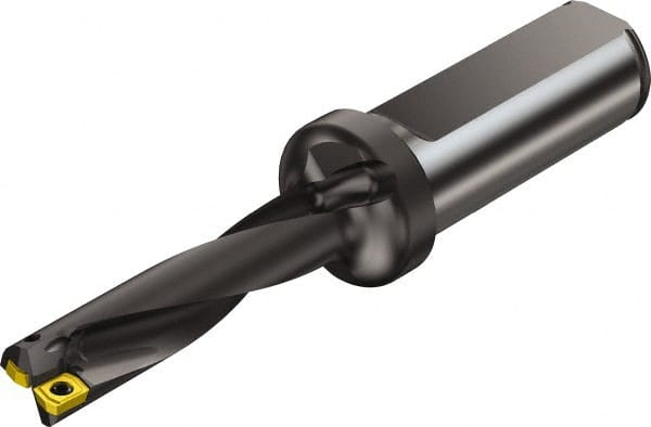 Indexable Insert Drill: 880-D2500L25-04, 25.00 mm Max Dia, 100.48 mm Max Depth, 4xD, 25.00 mm Shank Dia MPN:5765369