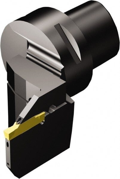 Modular Grooving Head: Right Hand, Cutting Head, System Size C6, Uses N123 Size G Inserts MPN:6537293