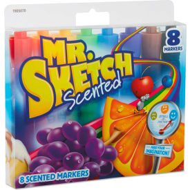 Mr. Sketch® Scented Watercolor Marker - Chisel Tip - 8 Colors - 8 Pack 1905070