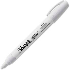 Sharpie® Paint Marker Oil-Based Medium White Ink 35558 - Pkg Qty 12
