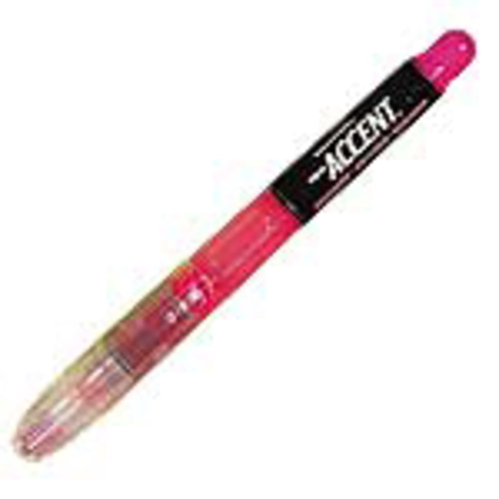 Sharpie Accent Liquid Pen-Style Highlighter, Fluorescent Pink (Min Order Qty 36) MPN:1754464EA