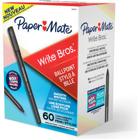 Paper Mate® Ballpoint Stick Pen Black Ink Medium 60 per Pack 4621401C