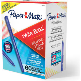Paper Mate® Ballpoint Stick Pen Blue Ink Medium 60 per Pack 4621501C
