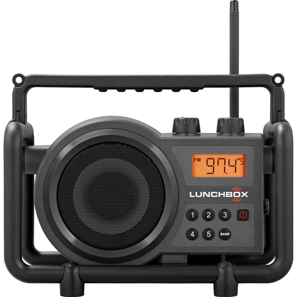 Sangean SG-102 Compact FM / AM Ultra Rugged Radio Receiver - 5 x AM, 5 x FM - LCD Display - 4 MPN:SG-102