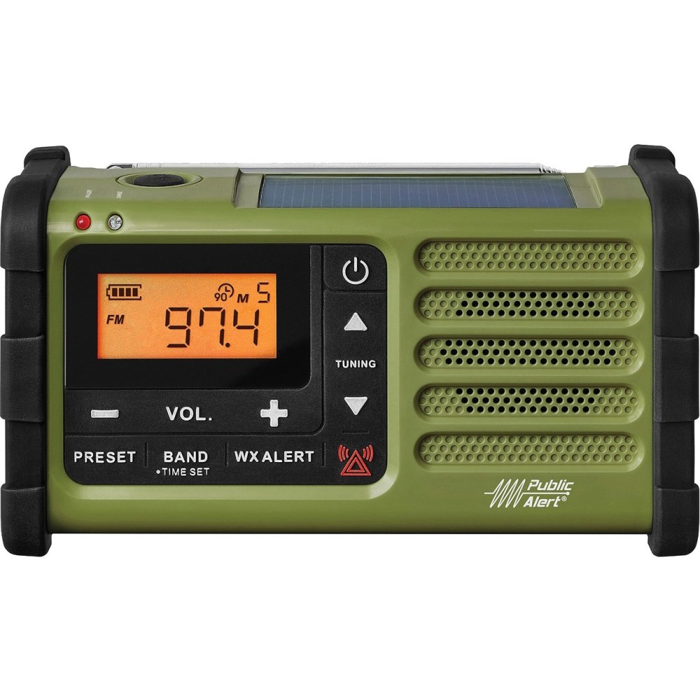 Sangean FM/AM/Weather/Handcrank/Solar/Emergency Alert Radio - - SG112 MPN:SG-112