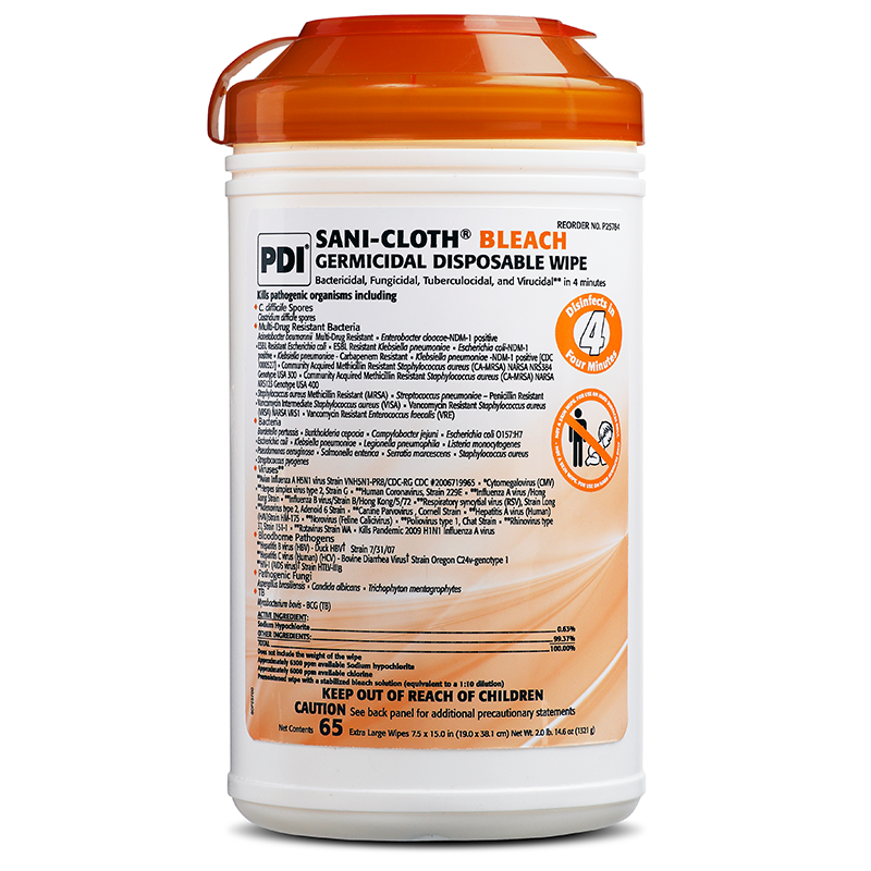 Example of GoVets Surface Cleaners and Disinfectants category