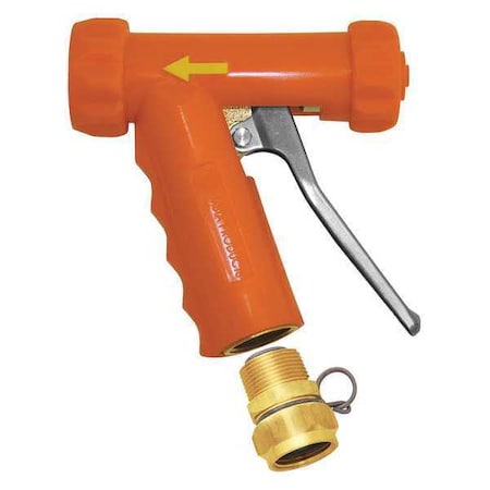 Water Nozzle, Safety Orange w/Swivel MPN:N1S