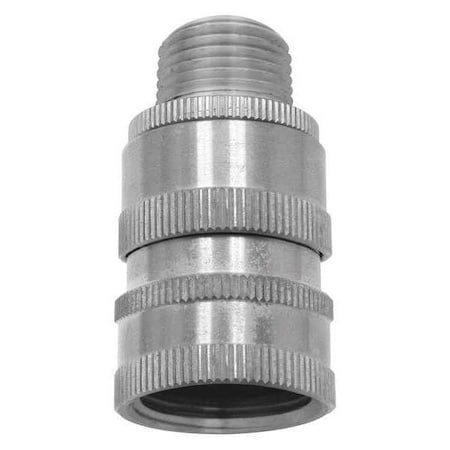 Hose Adapter, Stainless Steel, 3/4 in. FNPT Inlet MPN:N23S