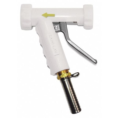 Pistol Grip Spray Nozzle, 150 psi, 8.9 gpm, White MPN:N8SW20