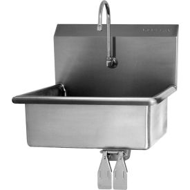 Sani-Lav® Wall Mount Sink with Flow Rate of 0.5 GPM 16 Gauge 504-0.5