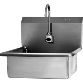 Sani-Lav® Wall Mount Sink with AC Powered Sensor 16 Gauge 504A