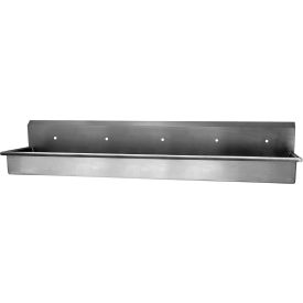 Sani-Lav® Wall Mount Wash Station with Single Faucet Mounting Holes Only10