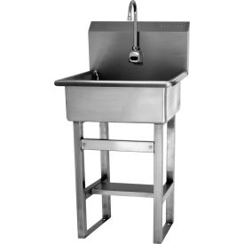 Sani-Lav® Floor Mount Sink with Battery Powered Sensor 2 GPM 524B