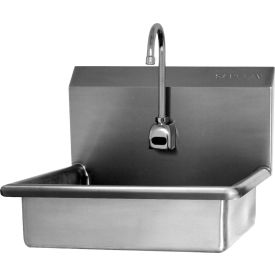 Sani-Lav® 608A-0.5 Wall Mount Sink With AC Powered Sensor Low-Flow 0.5 GPM 608A-0.5