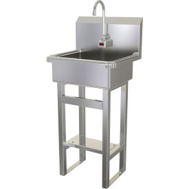 Sani-Lav® Floor Mount Sink with AC Powered Sensor 0.5 GPM 725A.5