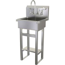 Sani-Lav® Floor Mount Sink with Faucet 0.5 GPM 725F.5