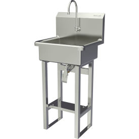 Sani-Lav® Floor Mount Sink with Single Knee Valve 2.0 GPM 725FK1