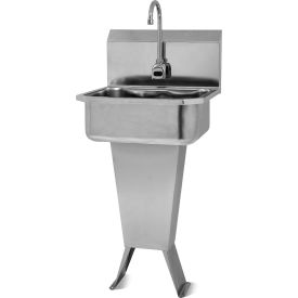Sani-Lav® Floor Mount Hand Sink with Flow Rate of 0.5 GPM ESB2-501L-0.5