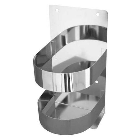 Stainless steel one gallon bottle holder MPN:562