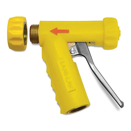 Yellow, Brass industrial spray nozzle MPN:N1TY