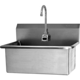 Sani-Lav® 531B-0.5 Wall Mount Scrub Sink With Battery Powered Sensor Low-Flow 0.5 GPM 531B-0.5