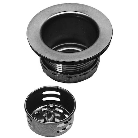Strainer, Silver, 1 3/8 in H, 2 3/4 in Dia MPN:1010