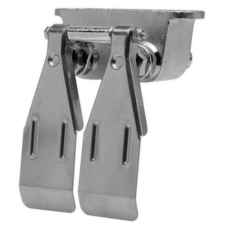 Double Knee Pedal Valve, 1/2 in MNPT, Nickel/Stainless Steel MPN:111L