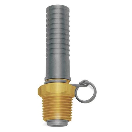 Swivel Hose Adapt, 3/4 GHT/HoseBarb, Bras MPN:N20