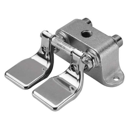 Floor Mount, Stainless Steel, Double Pedal Valve MPN:101S