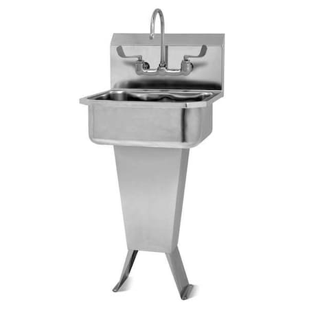 Hand Sink, With Faucet, 19 In. L, 18 In. W MPN:501FL