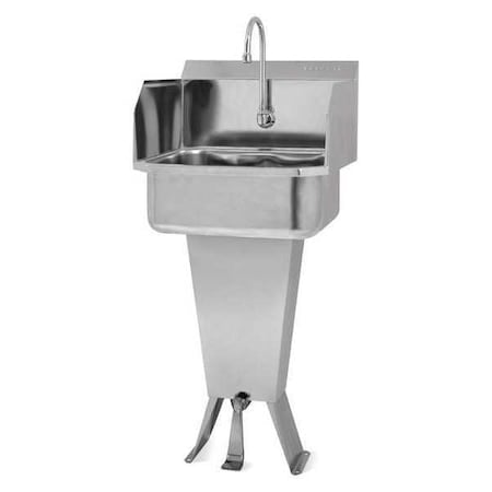 Hand Sink, 18 in. W, 7 in. Bowl Depth, SS MPN:5031-0.5