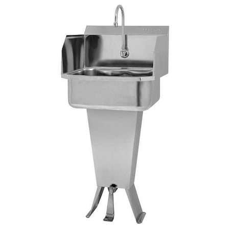 Hand Sink, With Faucet, 19 In. L, 18 In. W MPN:5031