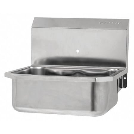 SS Wall Mount Hand Sink, No Faucet MPN:5050