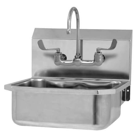 Hand Sink, With Faucet, 19 In. L, 18 In. W MPN:505FL