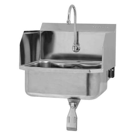Hand Sink, With Faucet, 19 In. L, 18 In. W MPN:5071
