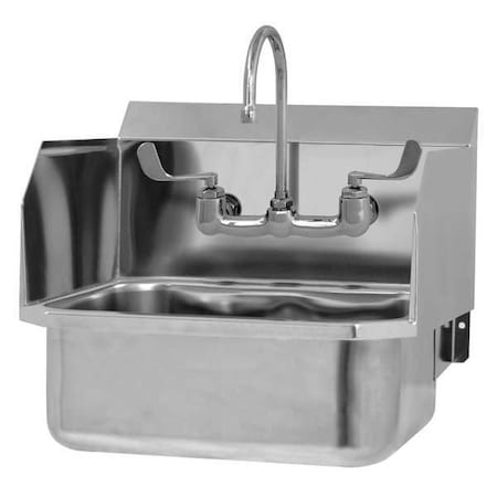 Hand Sink, With Faucet, 19 In. L, 18 In. W MPN:507FL