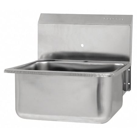 SS Wall Mnt Hand Sink, No Faucet MPN:5250