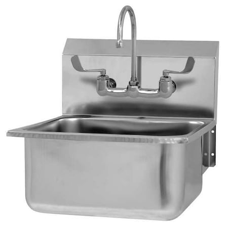 Hand Sink, With Faucet, 21 In. L, 20 In. W MPN:525FL