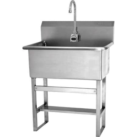 Scrub Sink 22 in x 16 1/2 in, 1, 1, Floor MPN:531FB