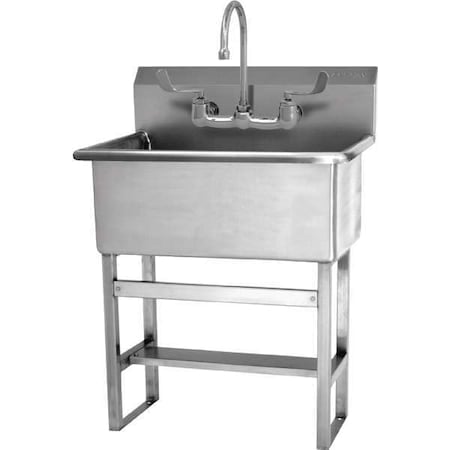 Scrub Sink 22 in x 16 1/2 in, 1, 2, Floor MPN:531FF