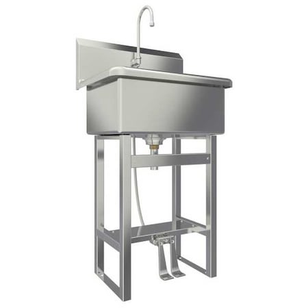 Scrub Sink 22 in x 16 1/2 in, 1, 1, Floor MPN:531FS