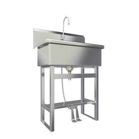 Scrub Sink 28 in x 16 1/2 in, 1, 1, Floor MPN:532FS