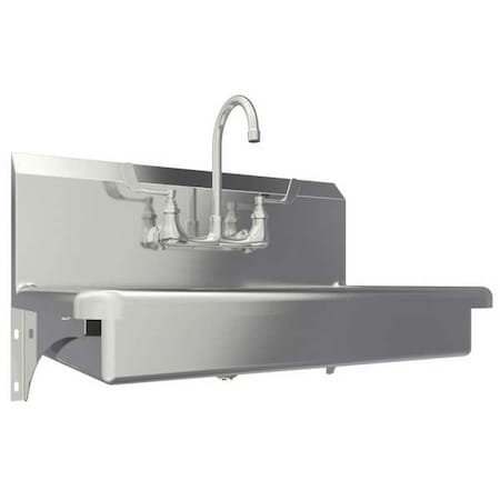 Hand Sink, Wall, 19inW, 14inH, 5in Bowl D MPN:5A1F