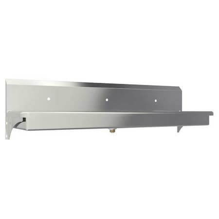 Wall Mount, 3 Hole, Not Applicable, Silver, Wash Station MPN:5A30